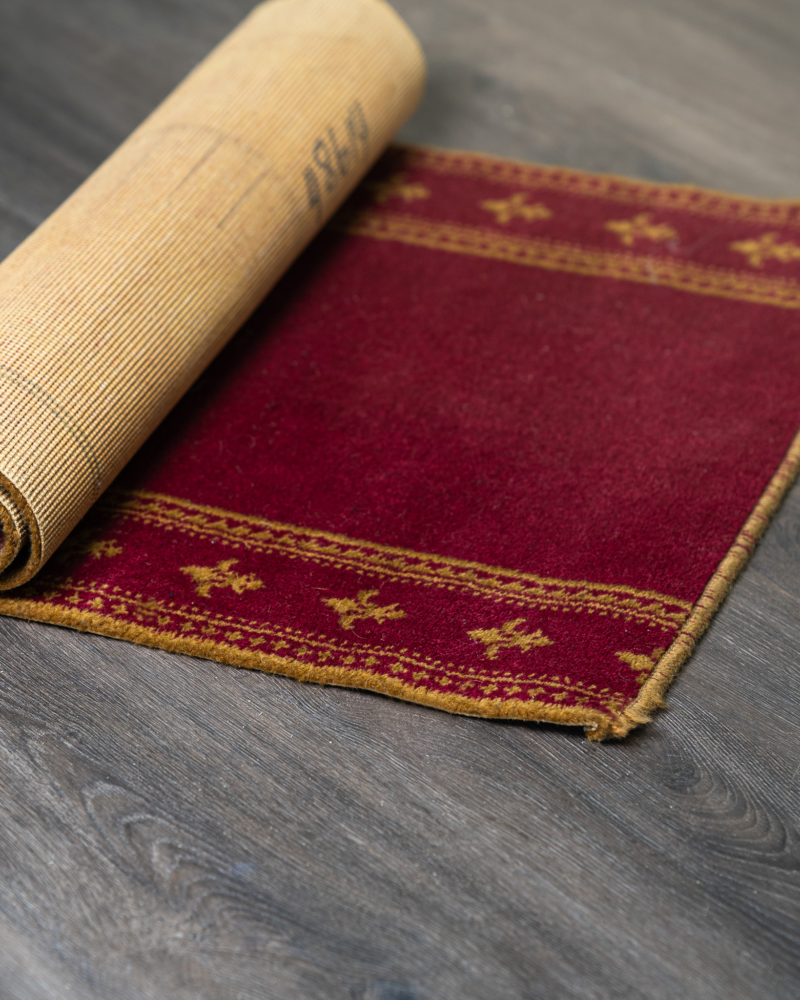 Aisle Runner - Small Red Patterned