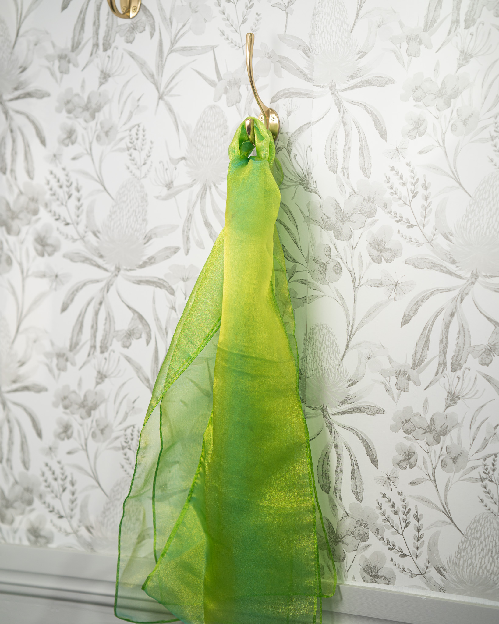 Sash - Lime Green Organza