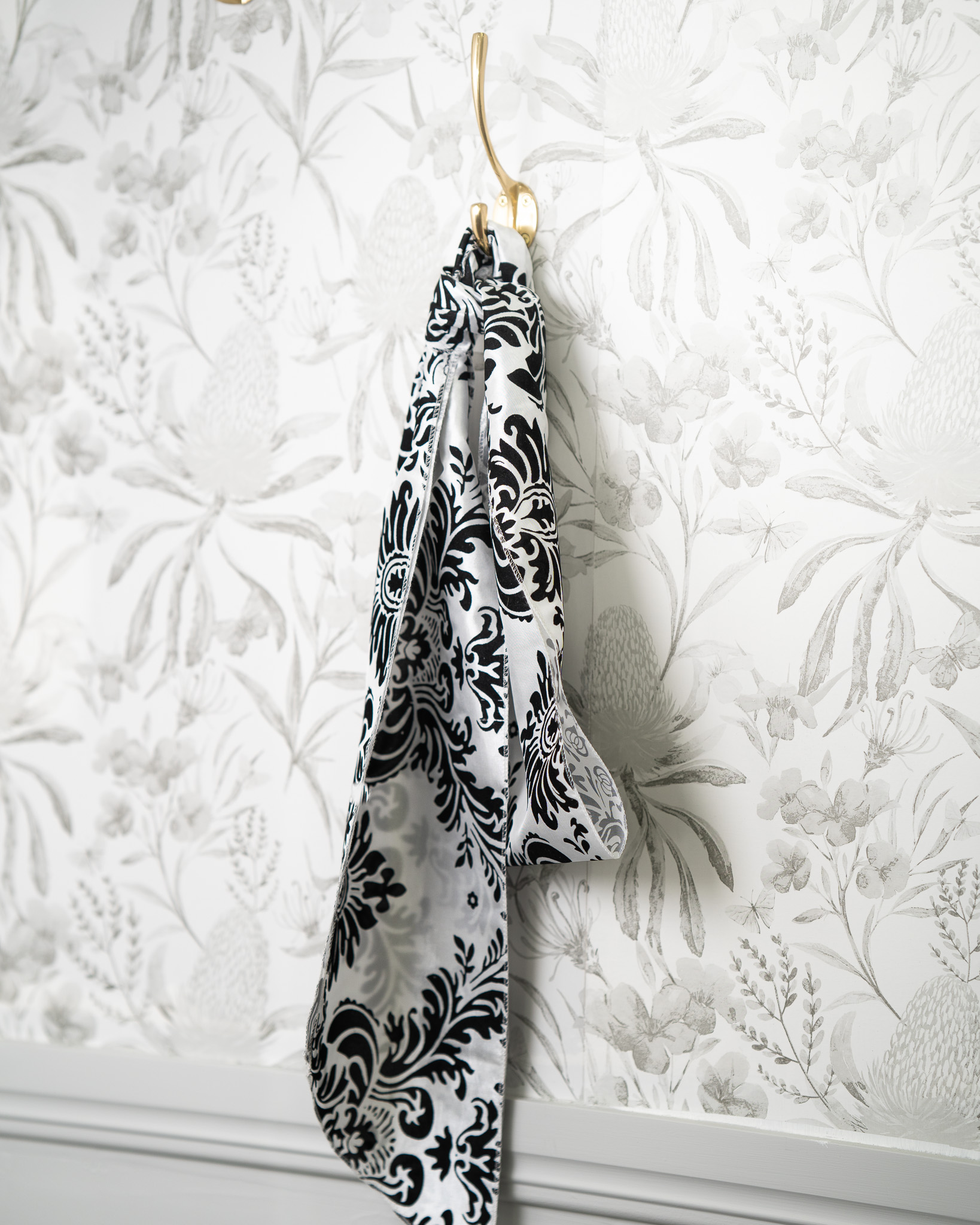 Sash - Damask Satin & Velvet
