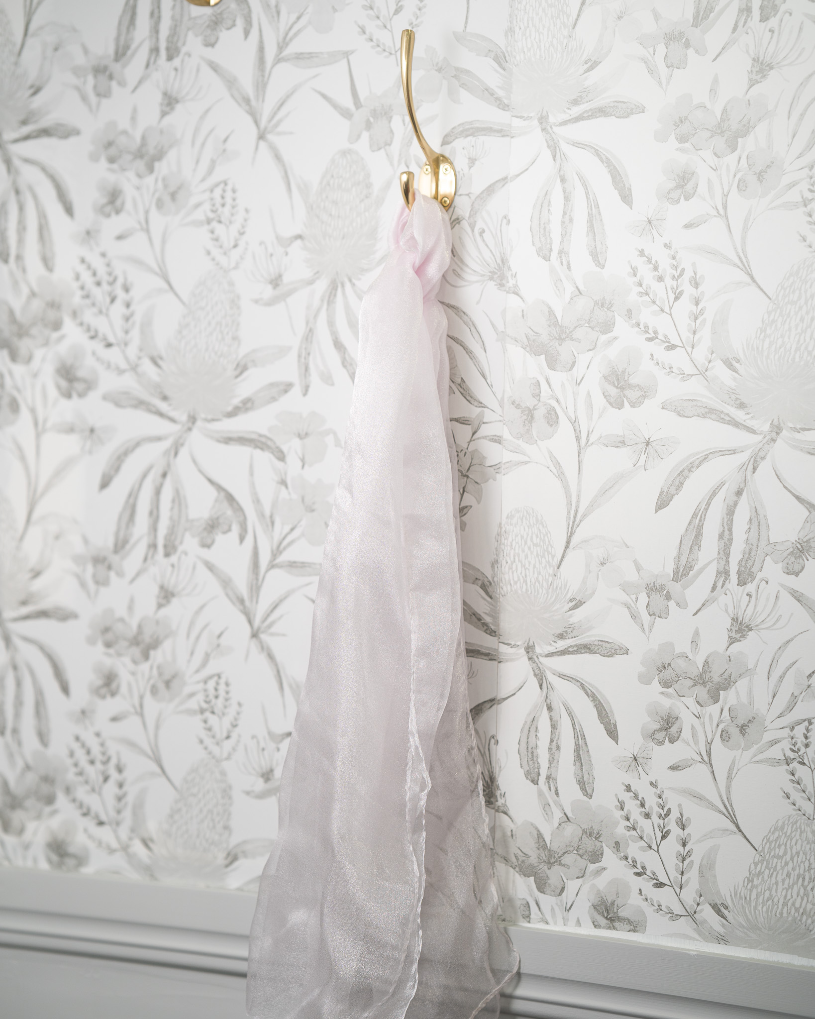 Sash - Fairy Floss Organza