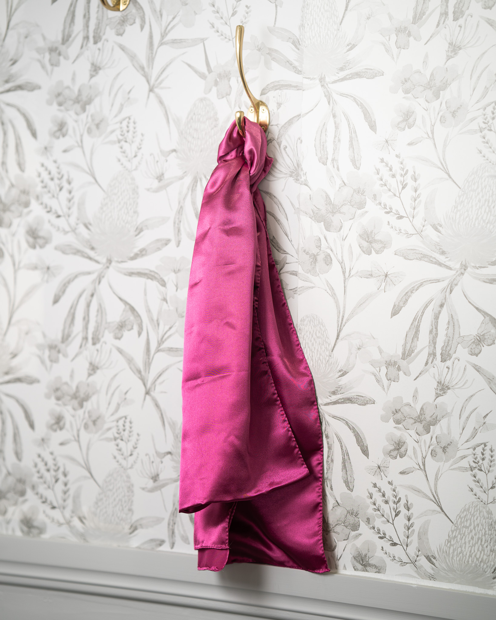 Sash - Raspberry Satin