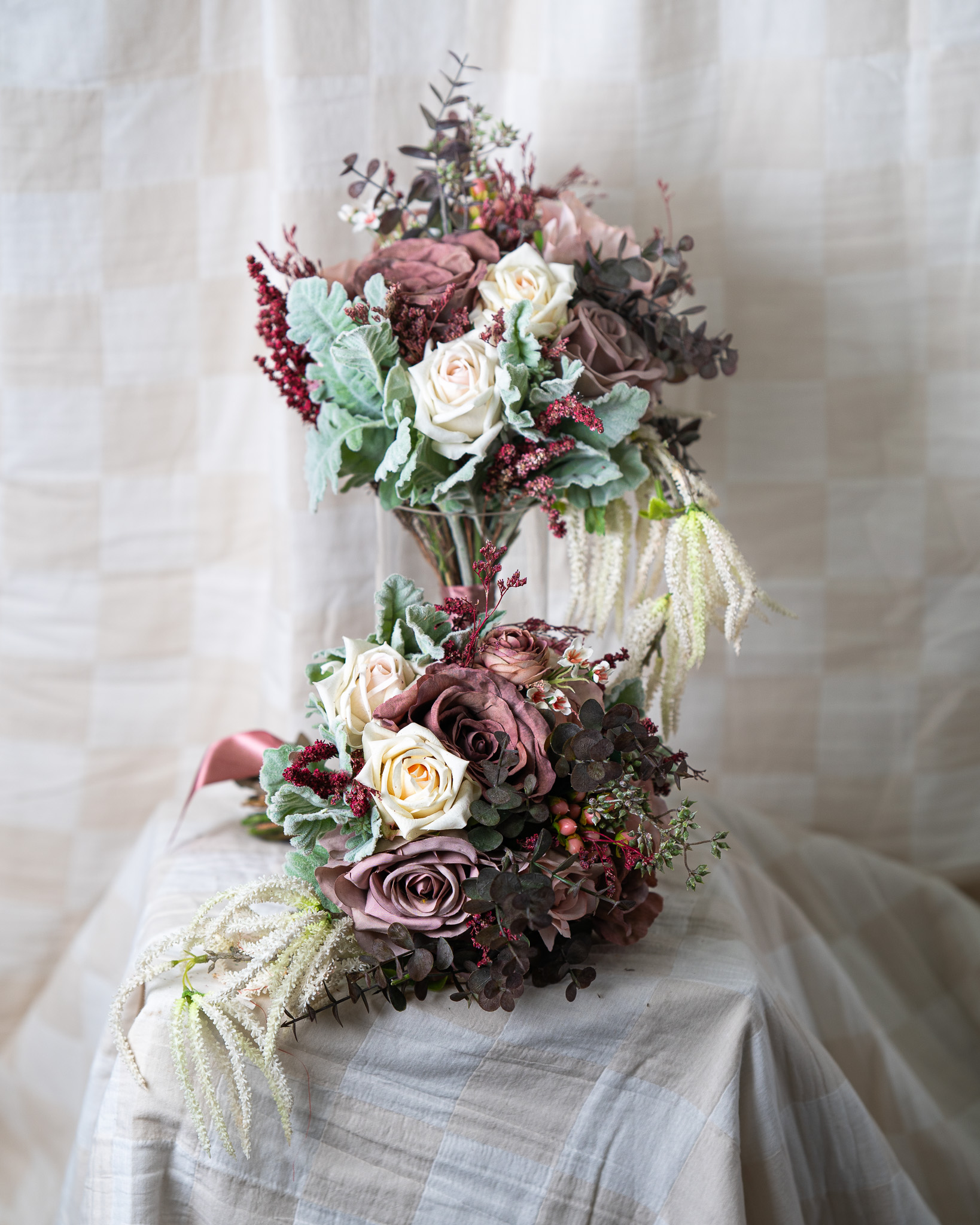Faux Arbour Arrangement - Pink