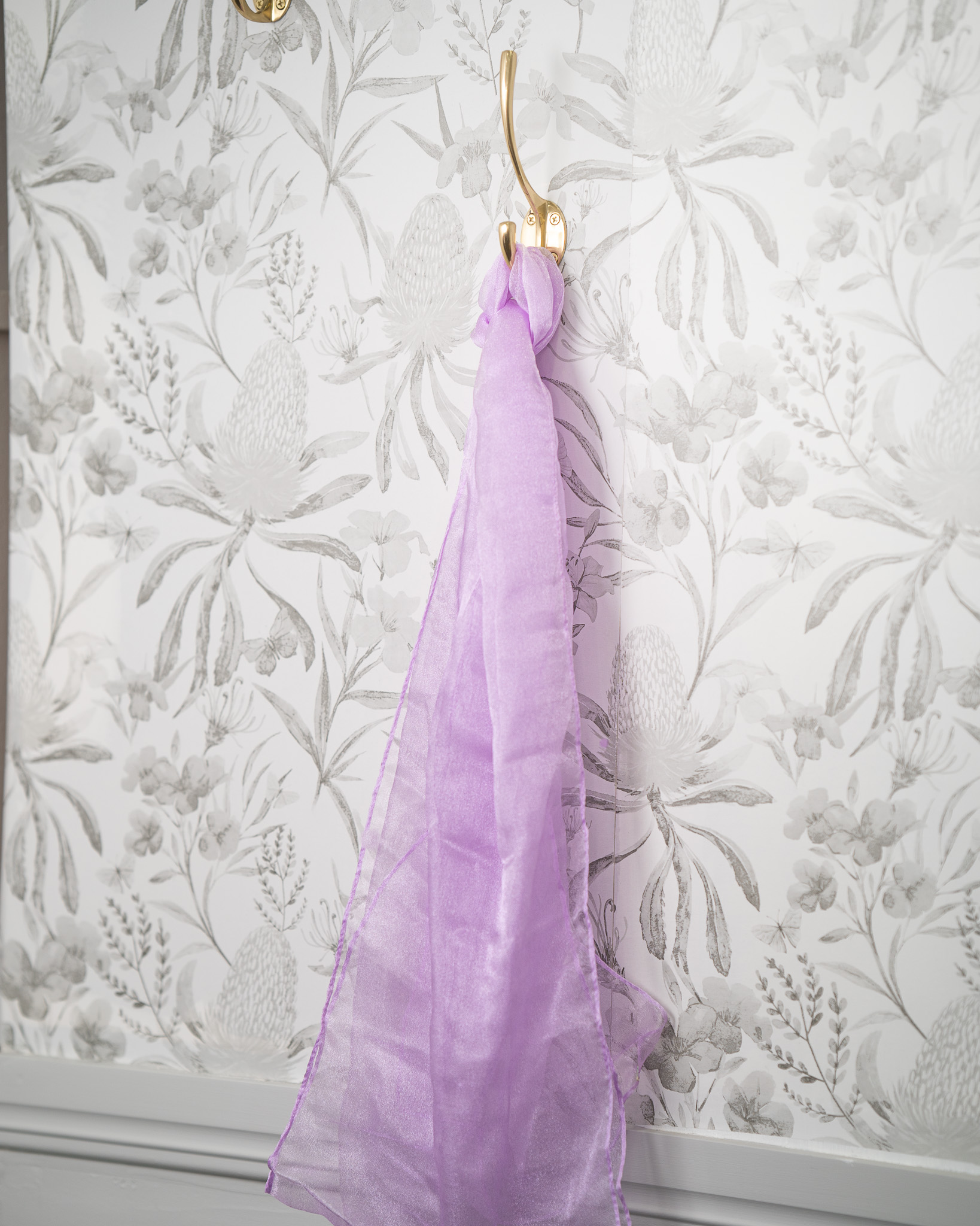 Sash - Lilac Organza