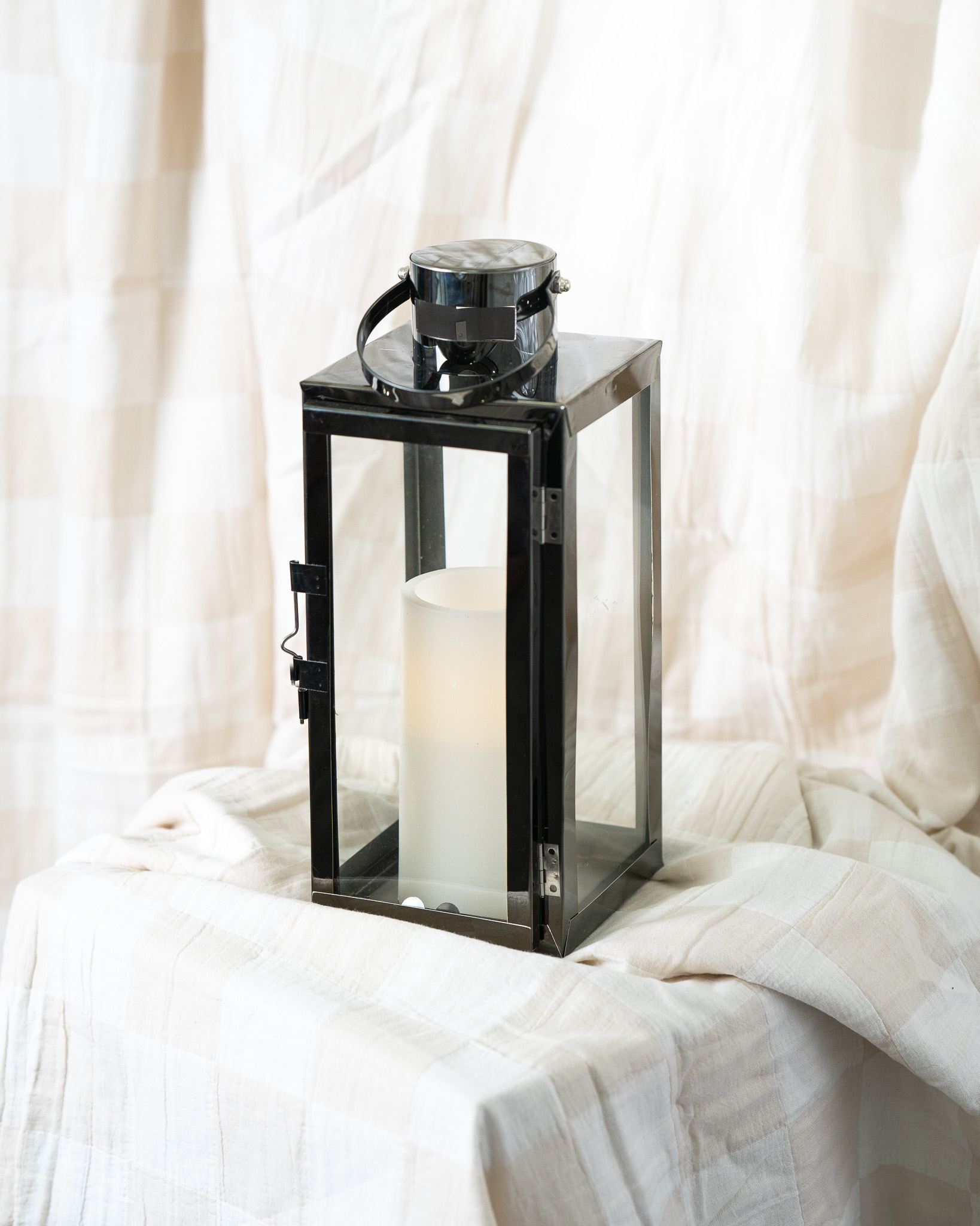 Silver Lantern - Large