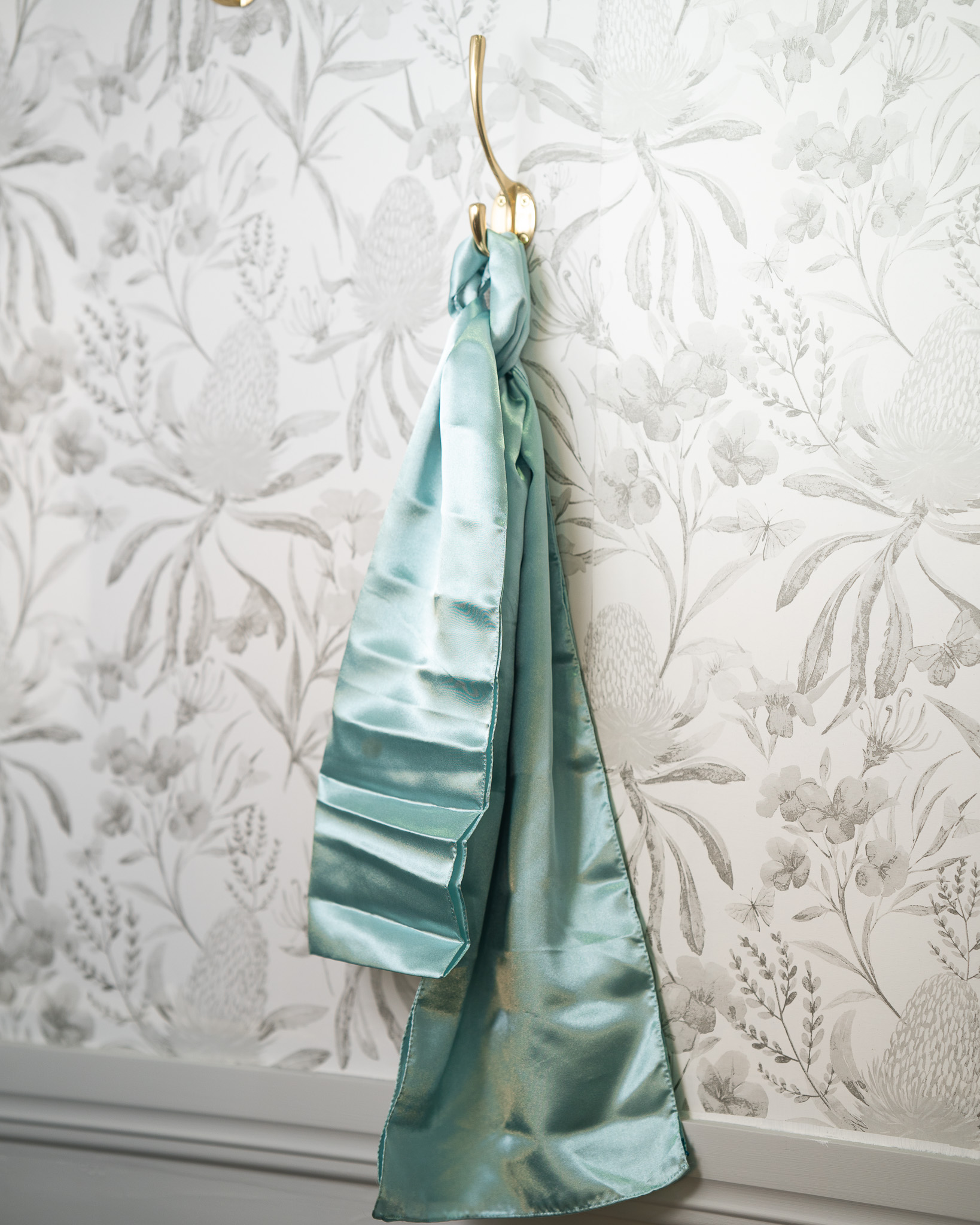 Sash - Mint Satin