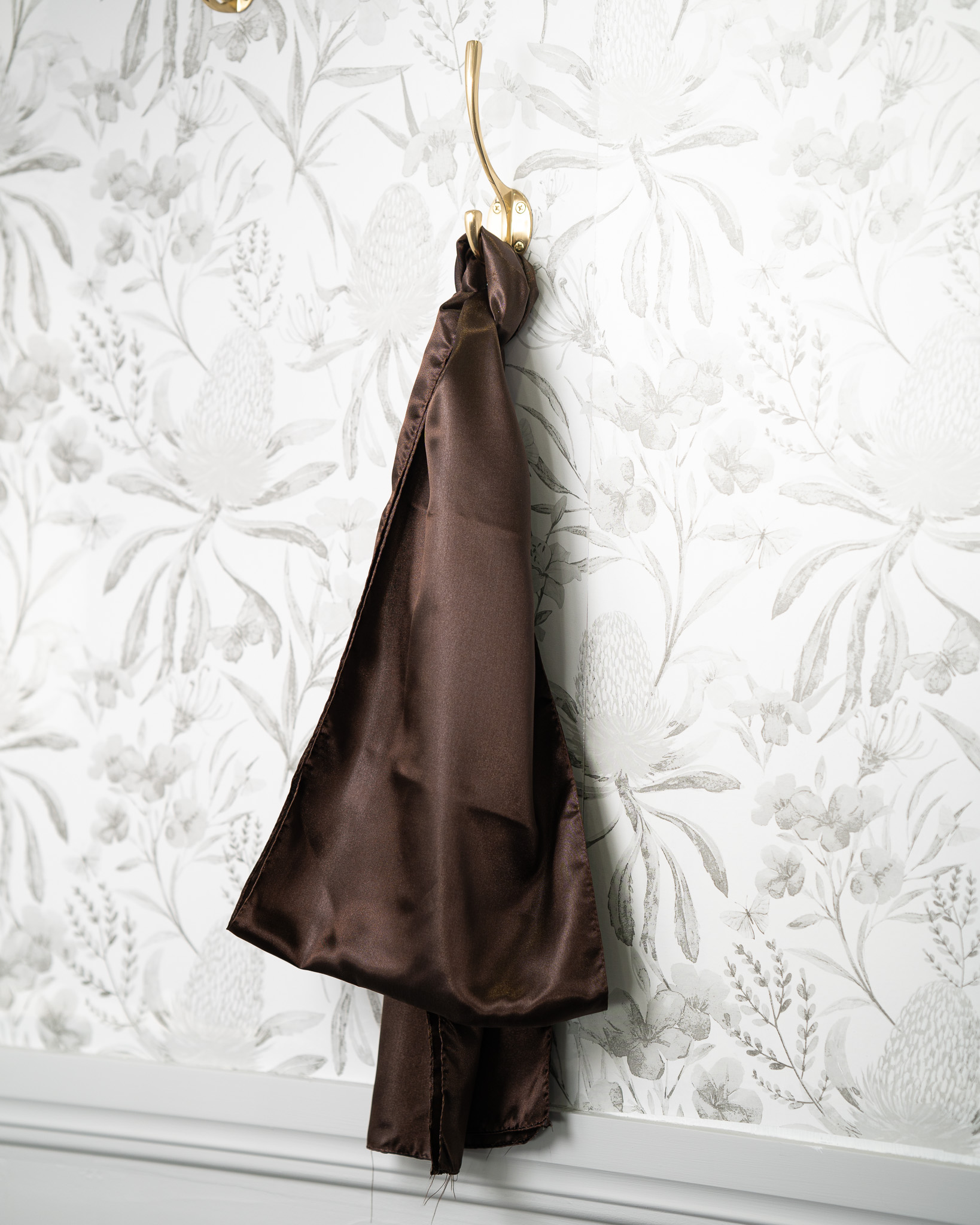 Sash - Cocoa Satin
