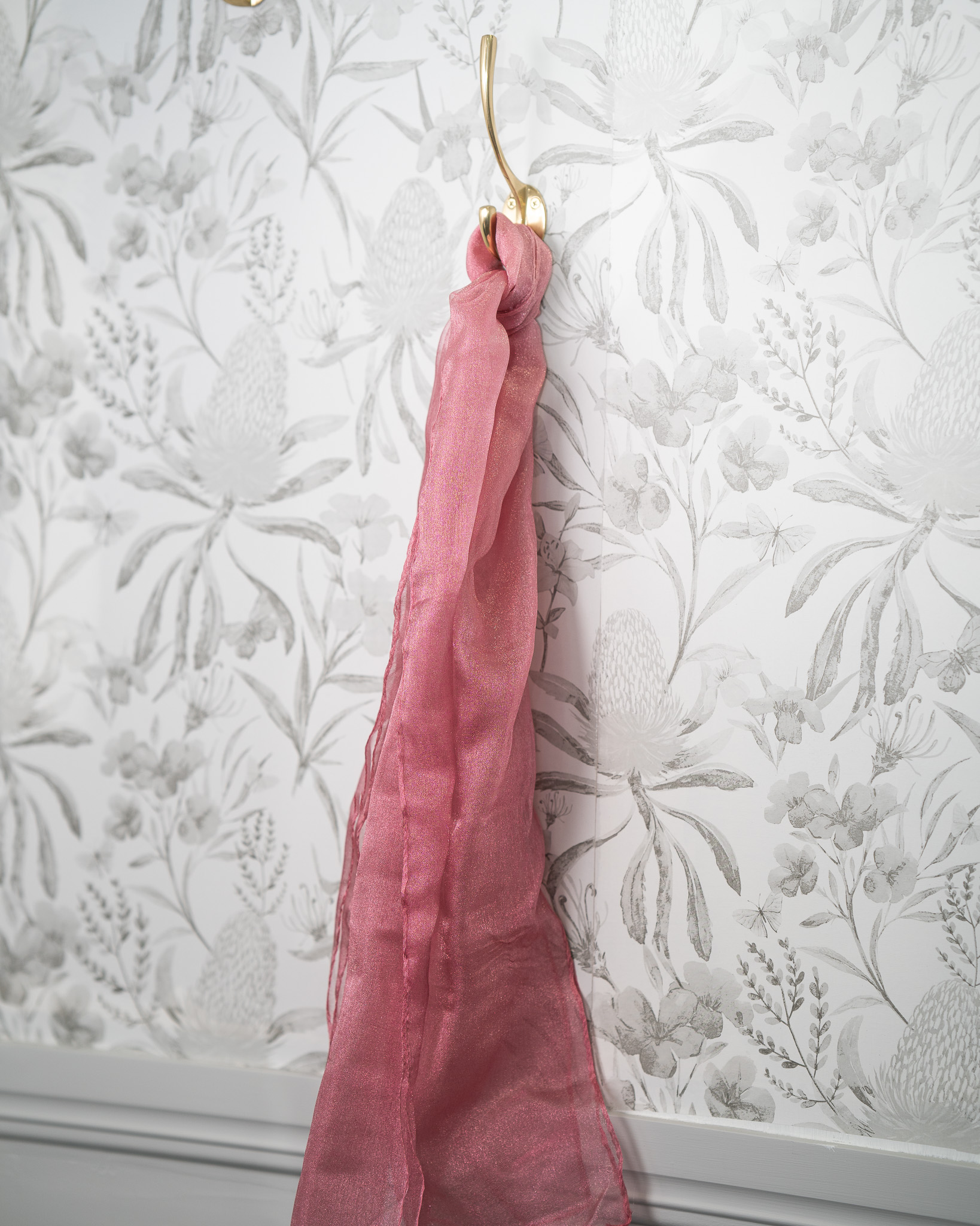 Sash - Rose Organza