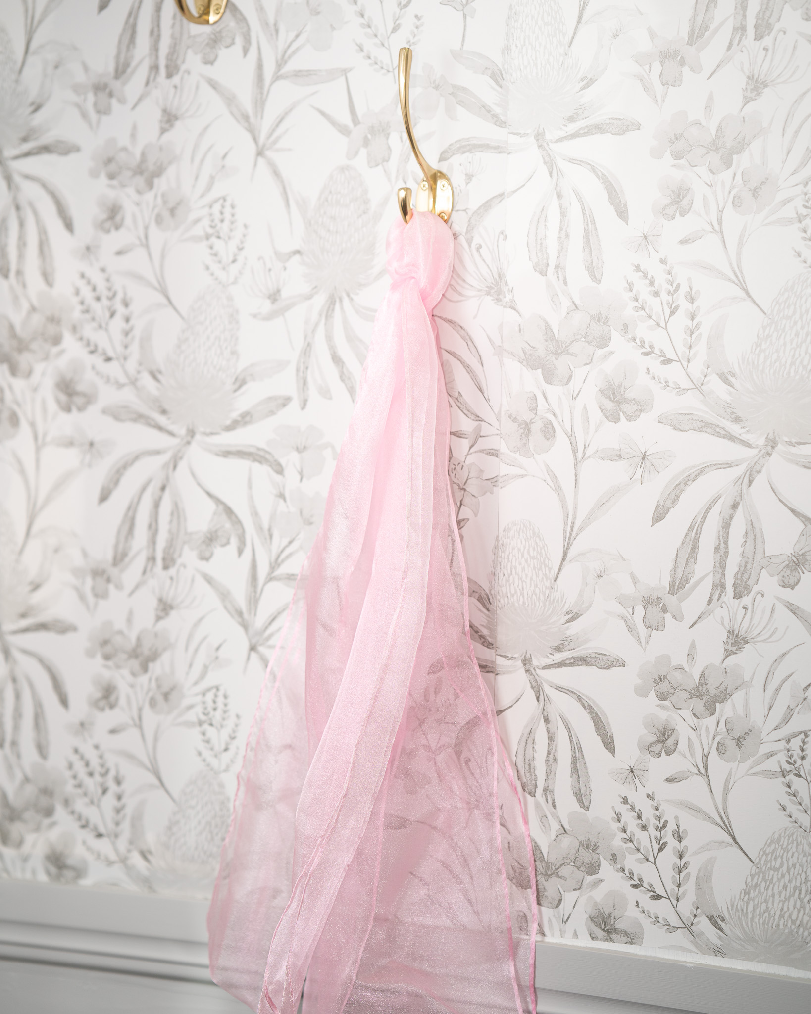Sash - Pink Lemonade Organza