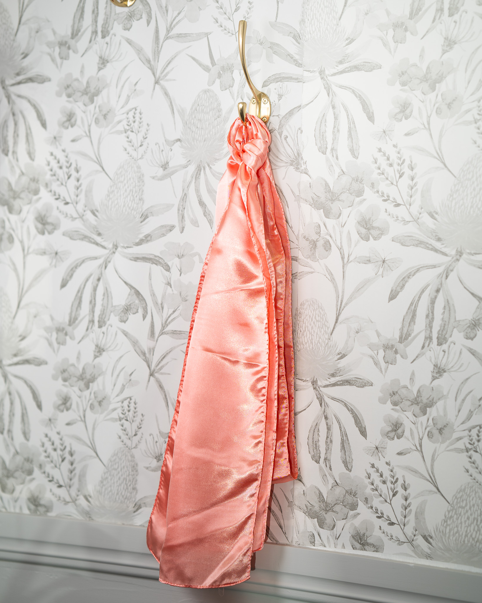 Sash - Apricot Satin