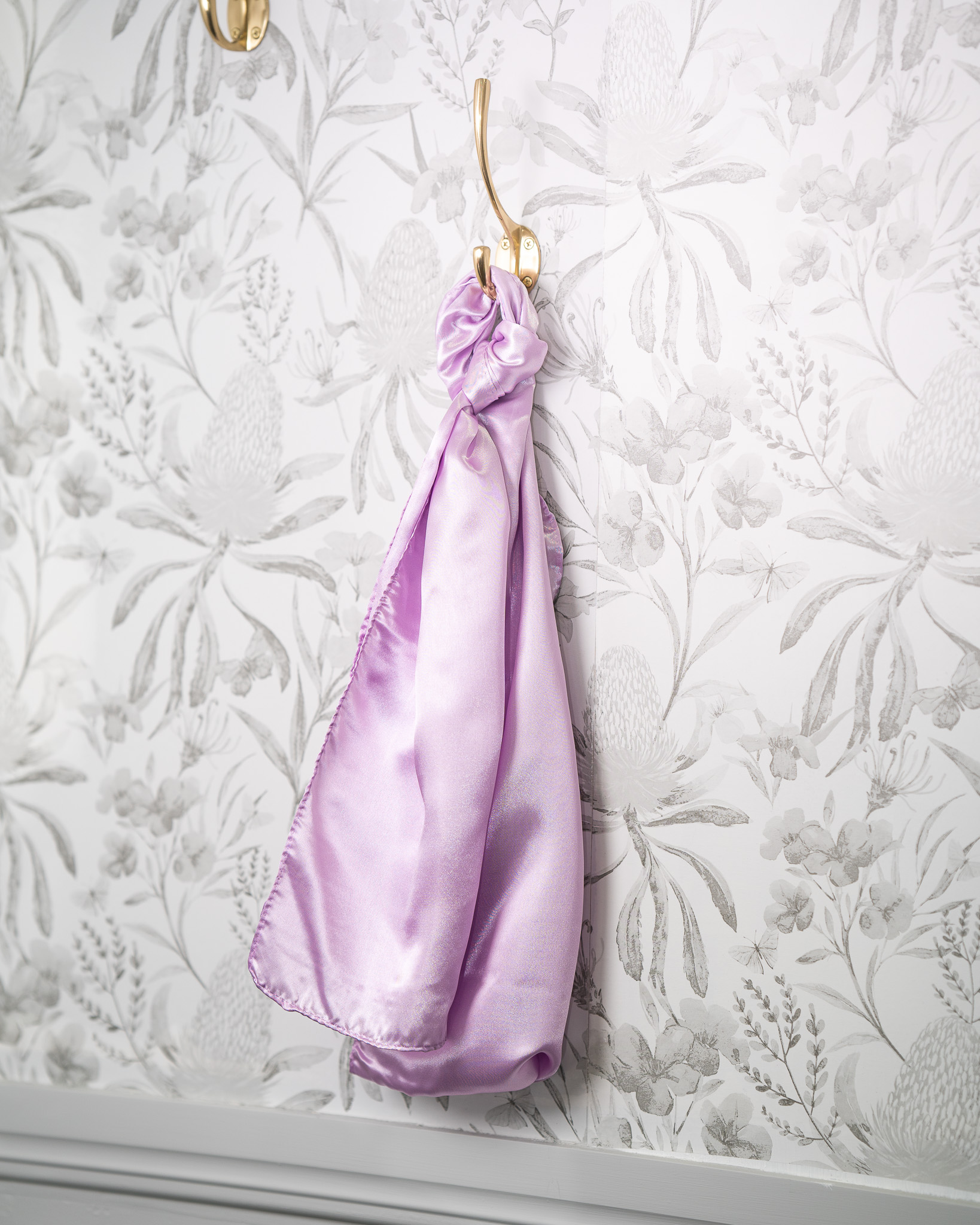 Sash - Wisteria Satin