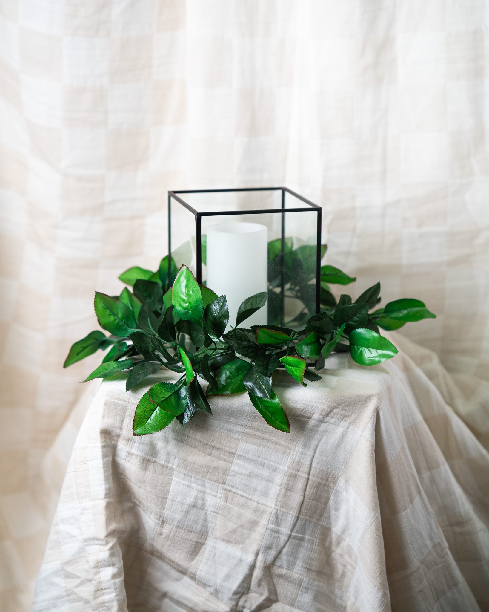 Faux Greenery Ring