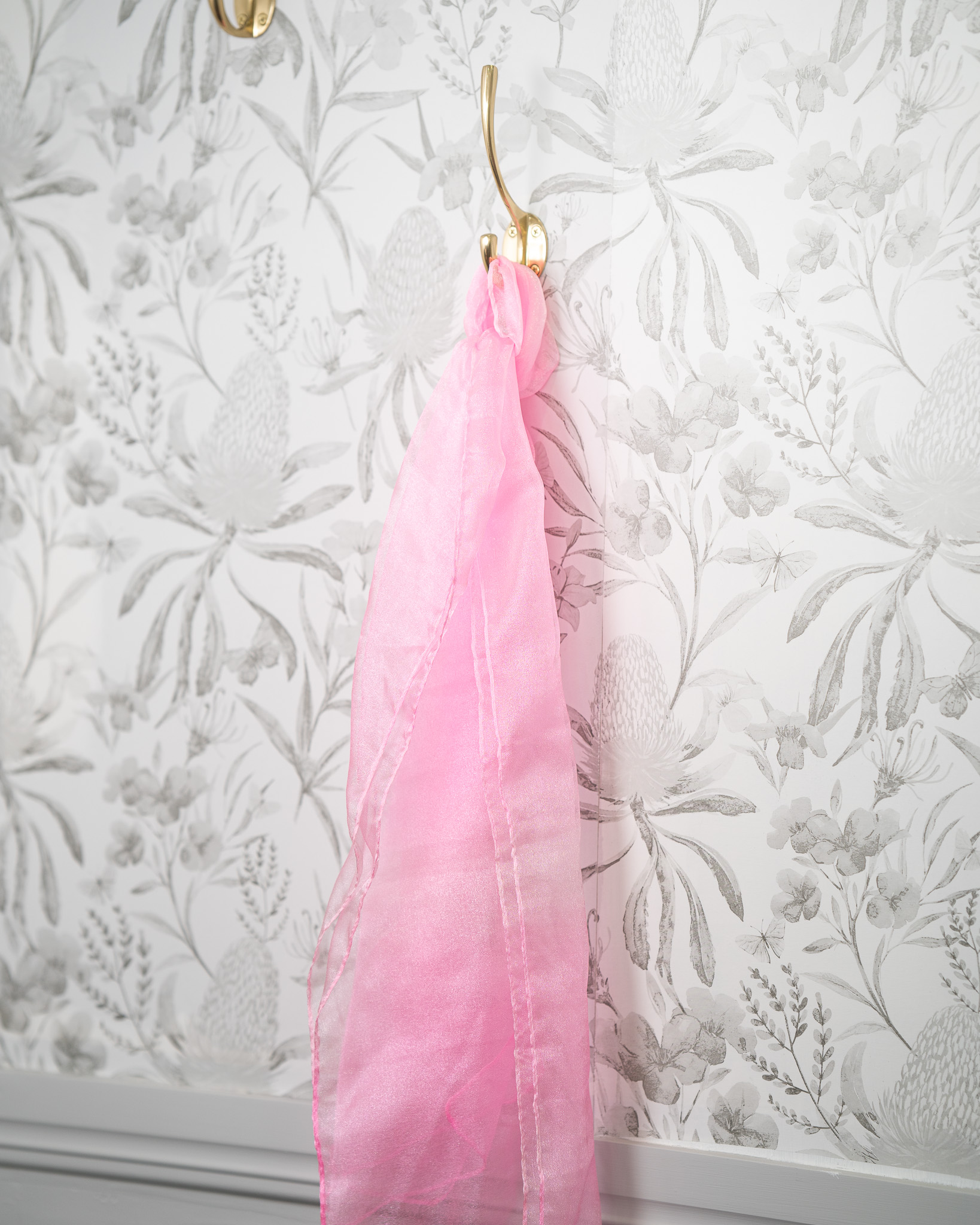 Sash - Blush Organza