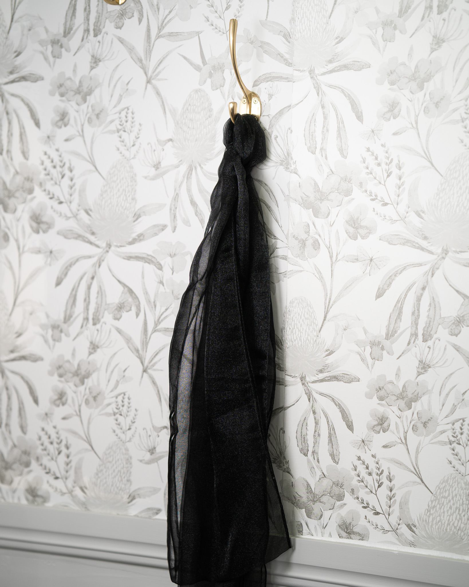 Sash - Smoke Organza