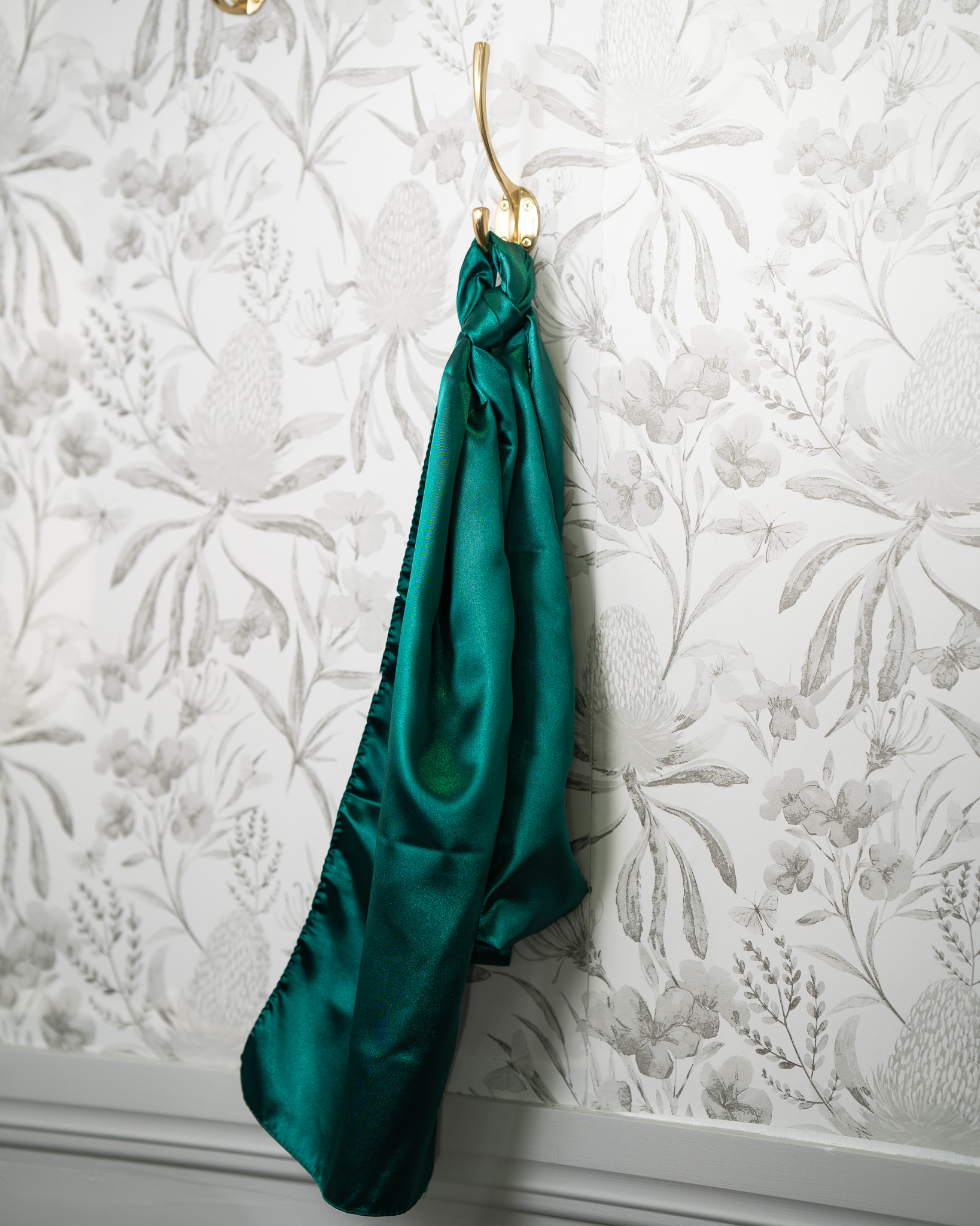Sash - Emerald Satin