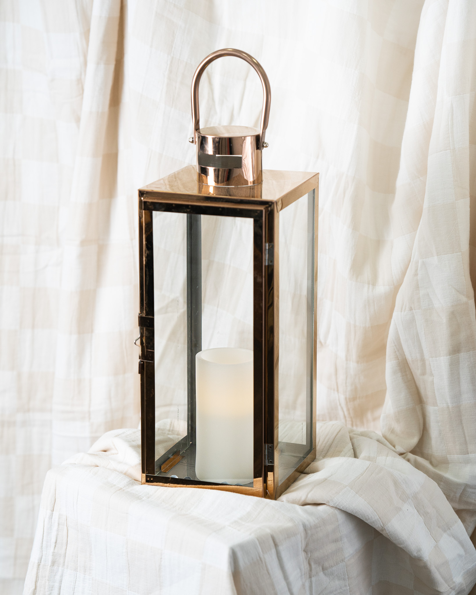 Rose Gold Lantern