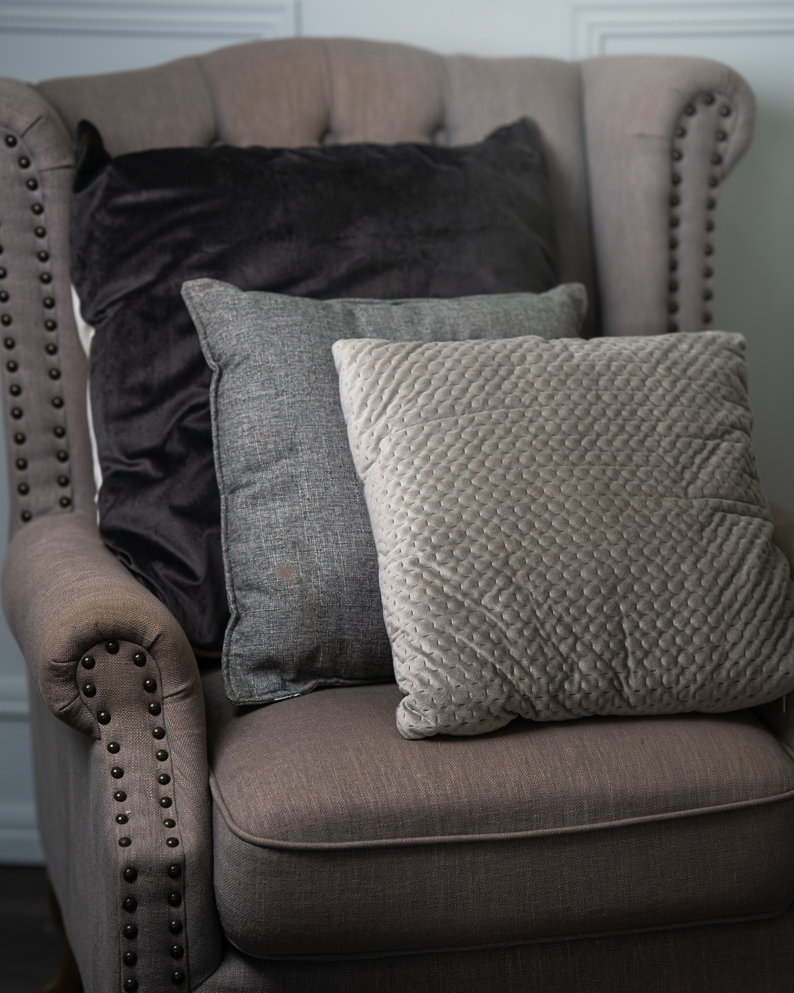 Throw Pillows - Grey Mixed
