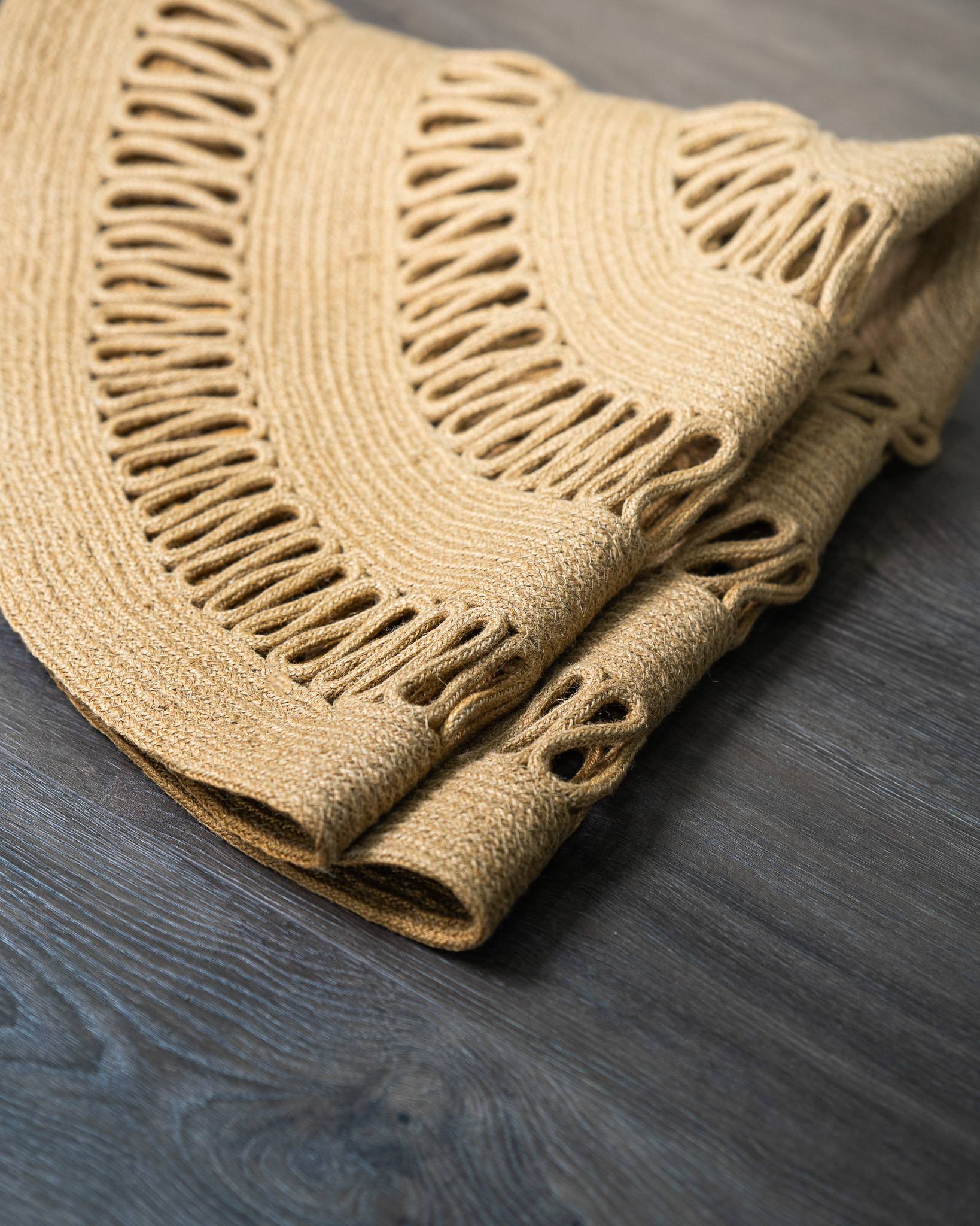 Circle Rug - Small Woven