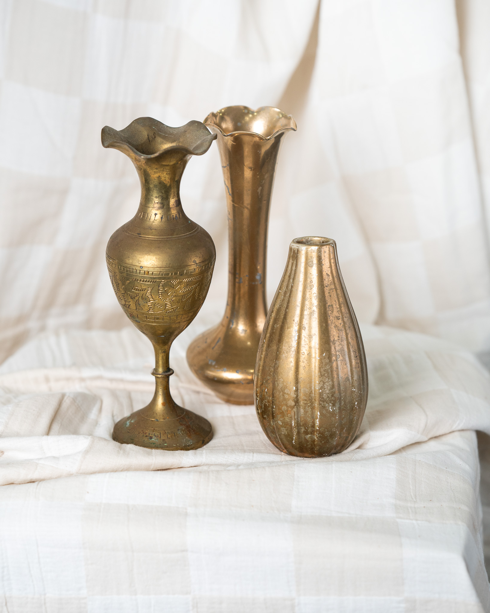 Brass Vases - Mixed
