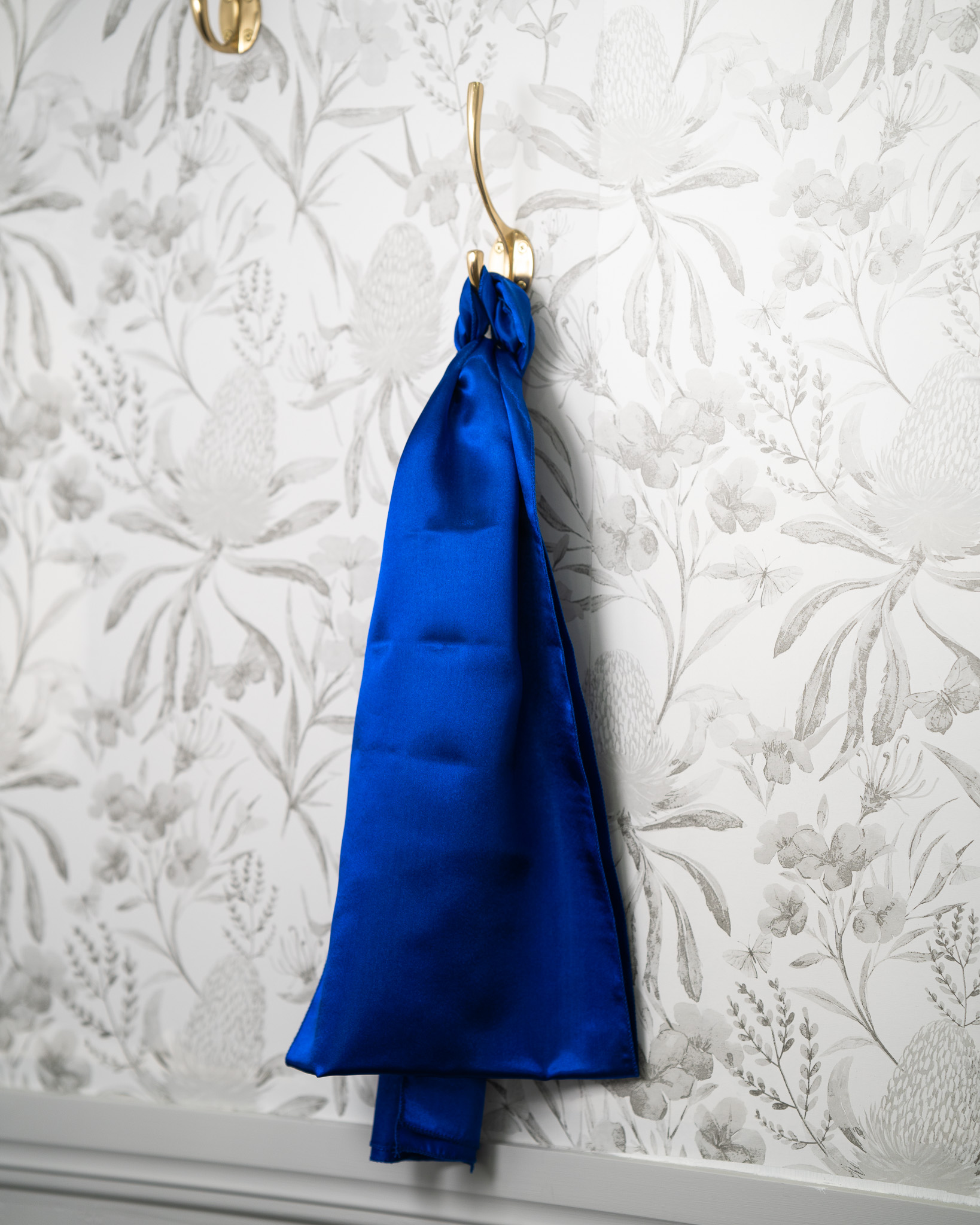 Sash - Sapphire Satin