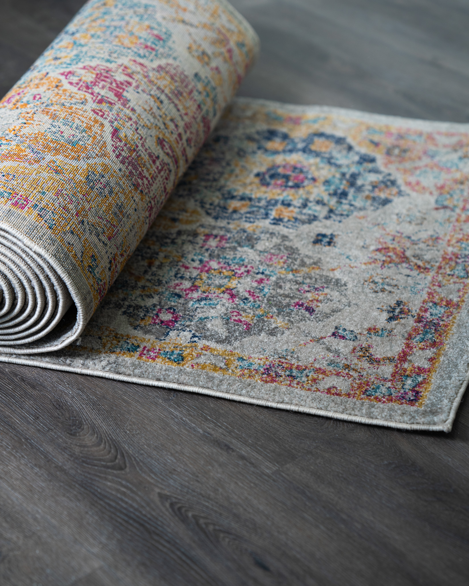 Aisle Runner - Boho Grey & Pink